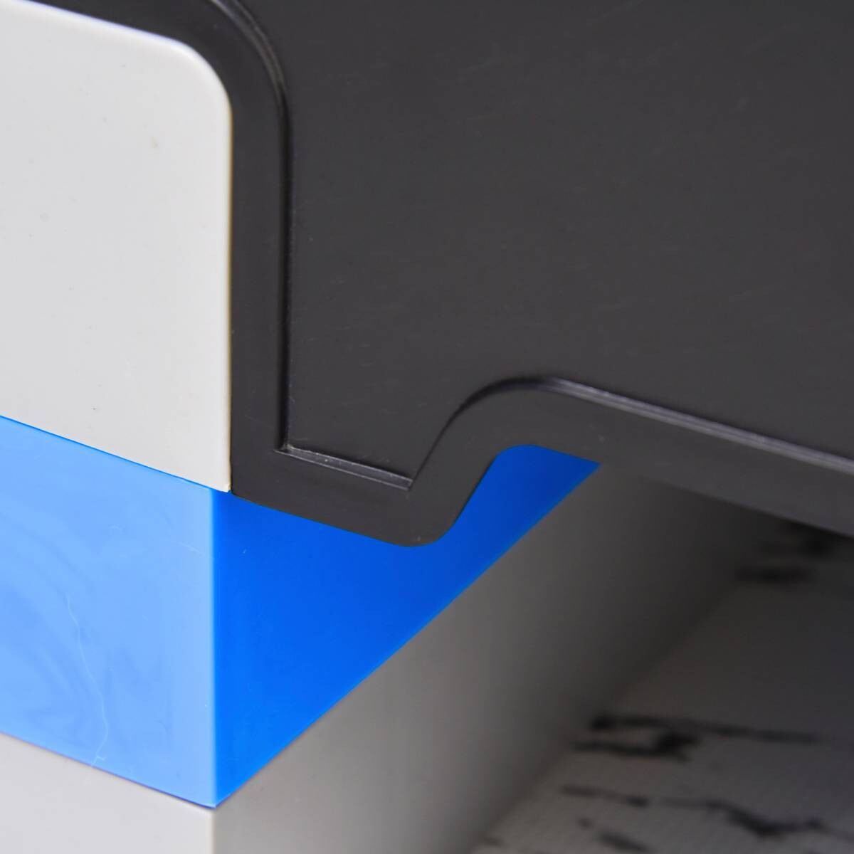 HOMCOM Steppbrett schwarz Kunststoff B/H/L: ca. 31x20x80 cm