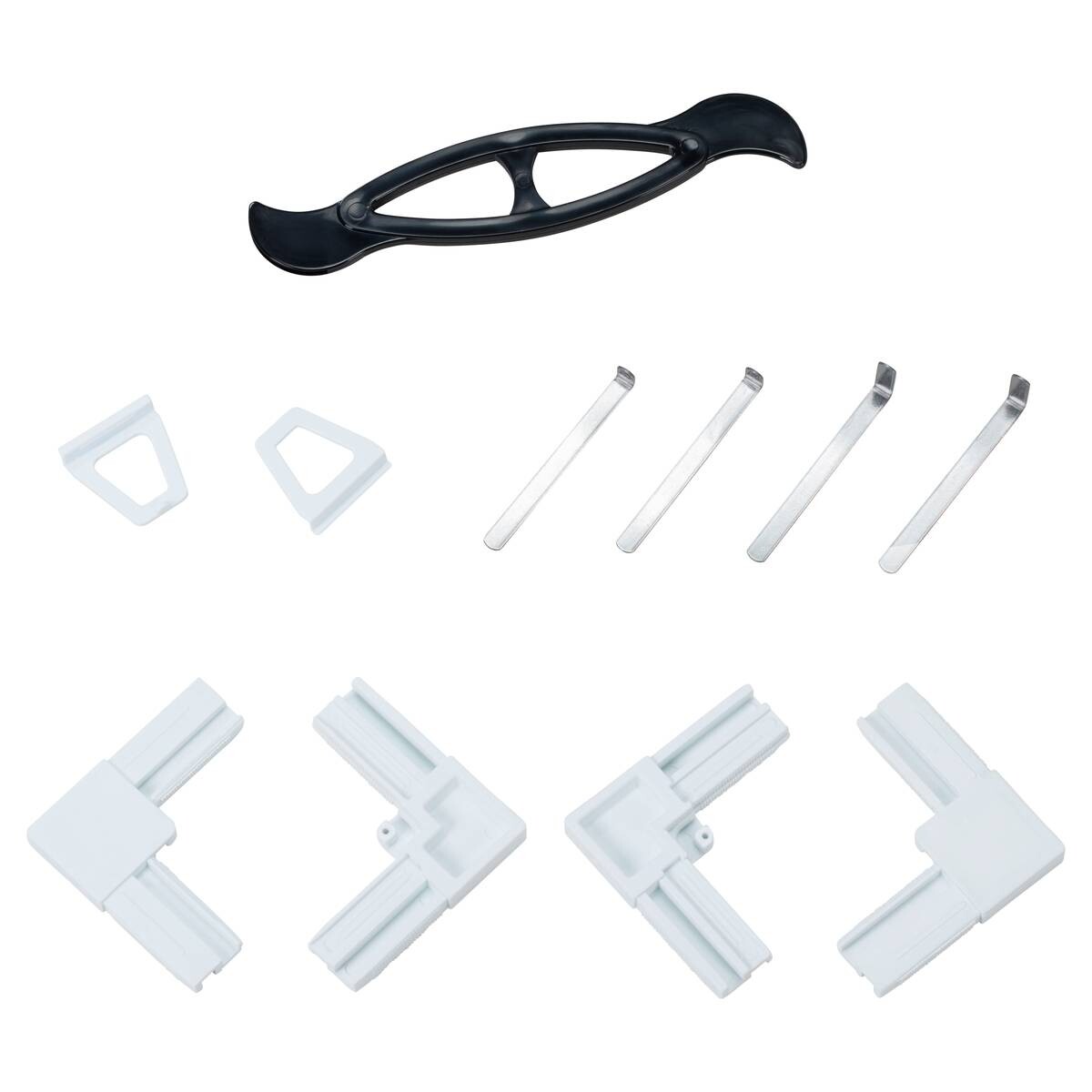 Fliegengitter weiß B/L: ca. 130x150 cm