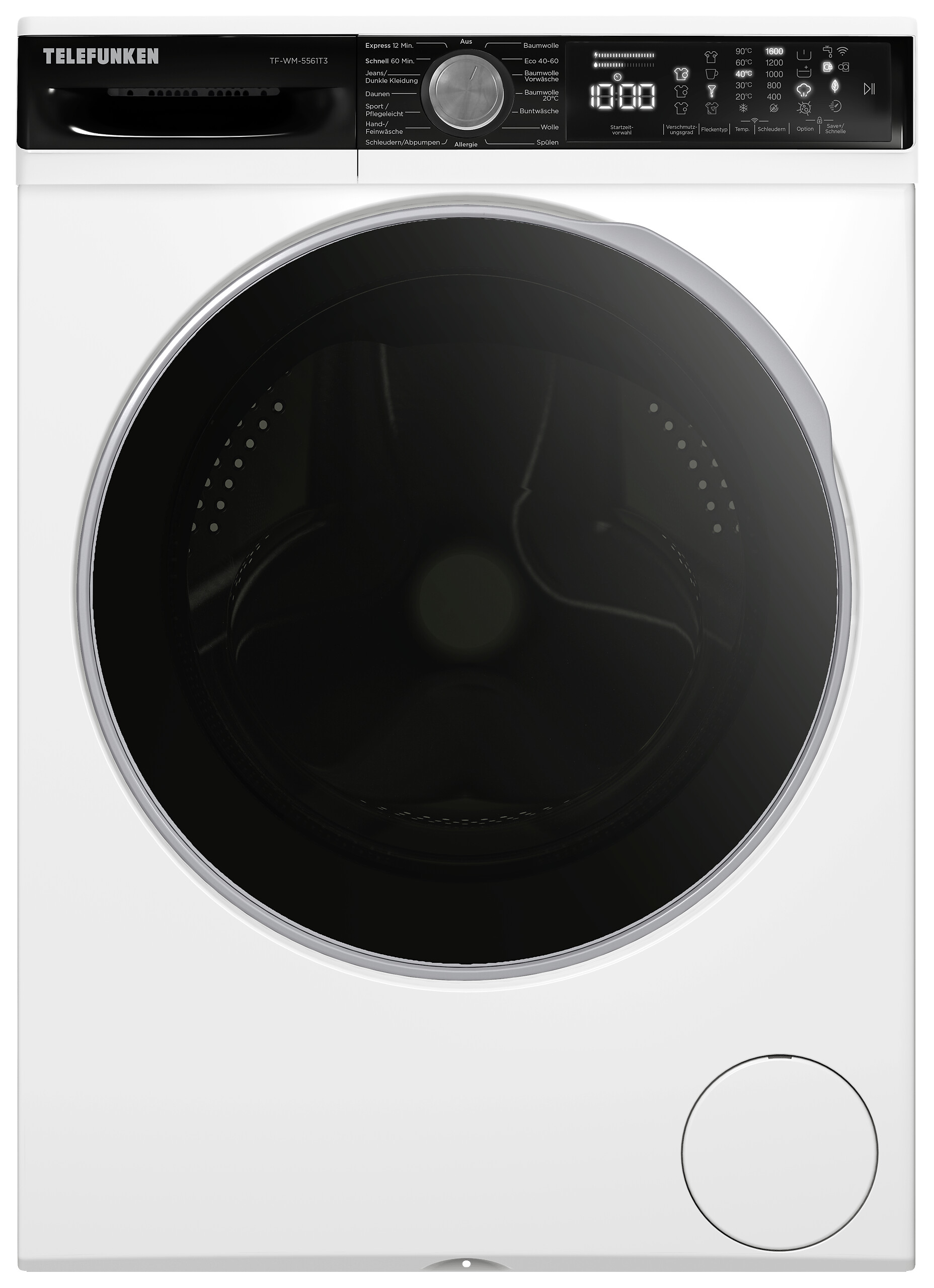 Telefunken Waschmaschine weiß B/H/T: ca. 59,7x84,5x55,7 cm ca. 8 kg Telefunken Waschmaschine weiß B/H/T: ca. 59,7x84,5x55,7 cm ca. 8 kg