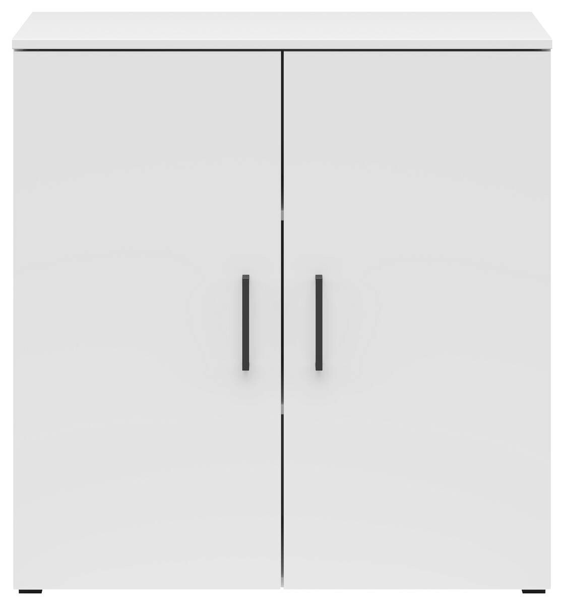 Kommode Multi-Stauraum Typ 24 weiß B/H/T: ca. 80x83x40 cm