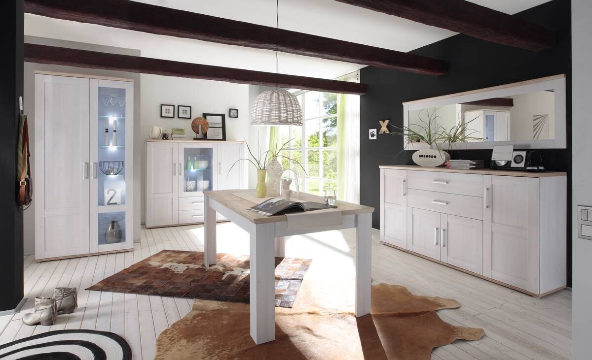 Sideboard Romance Sibiu Lärche Nachbildung San-Remo Nachbildung B/H/T: ca. 186x100x46 cm