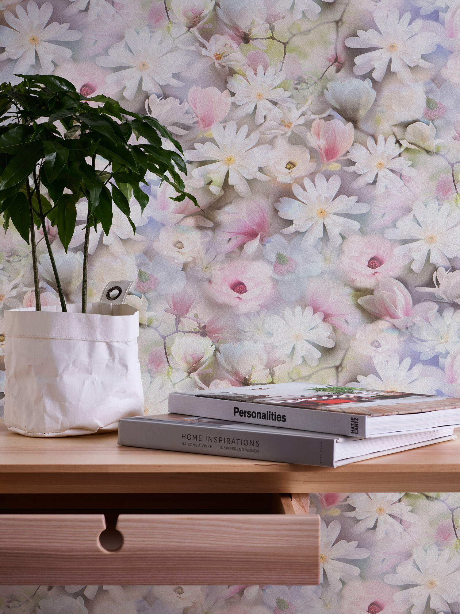 A.S.Creation Papiertapete rosa weiß lila B/H/D: ca. 53x1005x7,1 cm