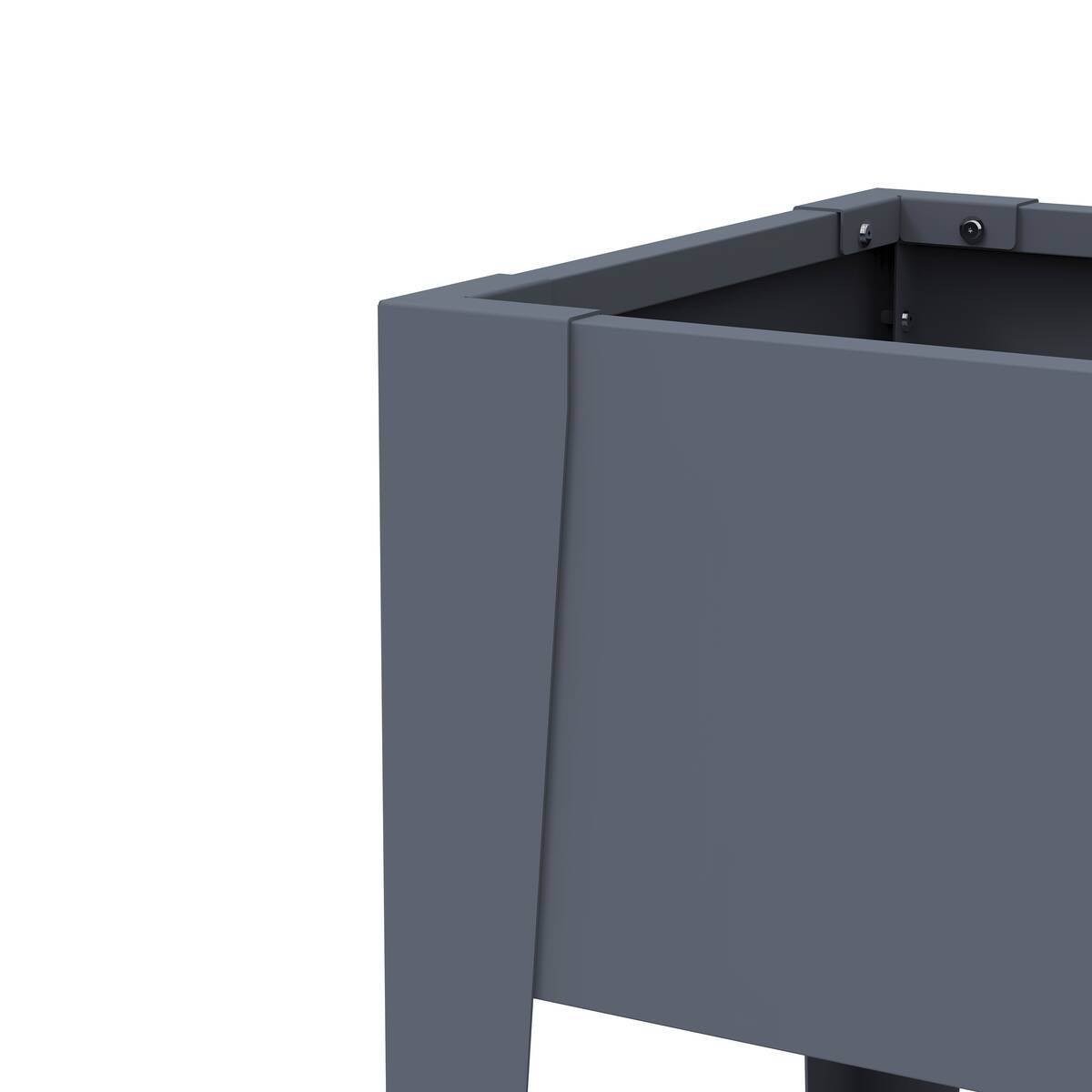 Westmann Hochbeet Mobila anthrazit Stahl B/H/L: ca. 118x80x50 cm