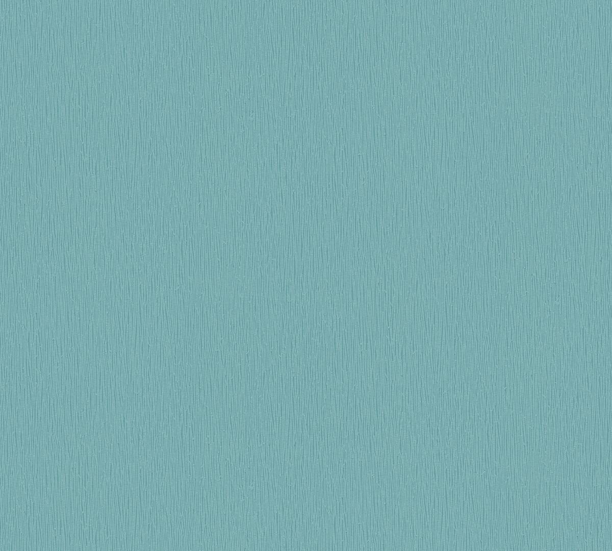 A.S.Creation Vliestapete Trendwall 2 Uni türkis B/L: ca. 53x1005 cm