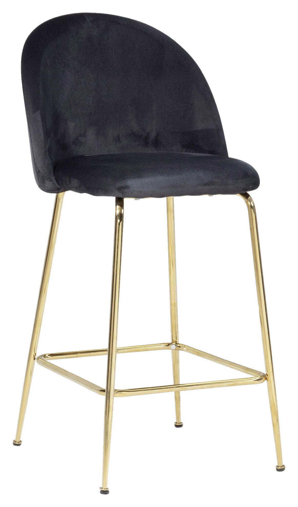 Barhocker 2er Set schwarz Polyester B/H/T: ca. 50x102x50 cm Barhocker 2er Set schwarz Polyester B/H/T: ca. 50x102x50 cm