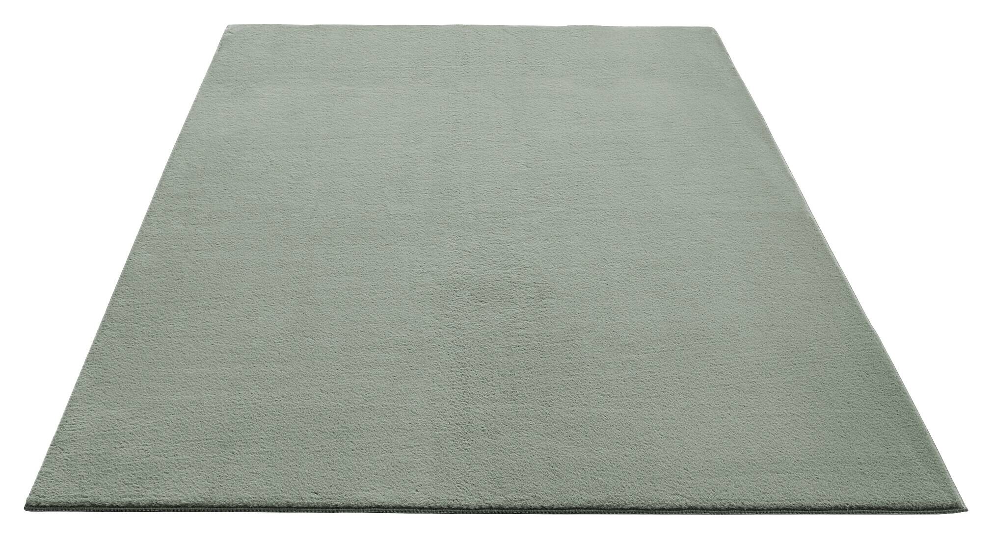 Teppich Cozy grün B/H/L: ca. 200x17x280 cm