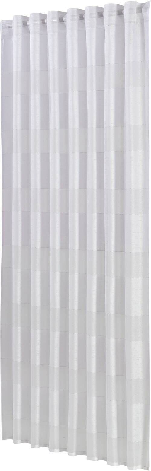 Kombivorhang Ilem weiß B/L: ca. 140x245 cm