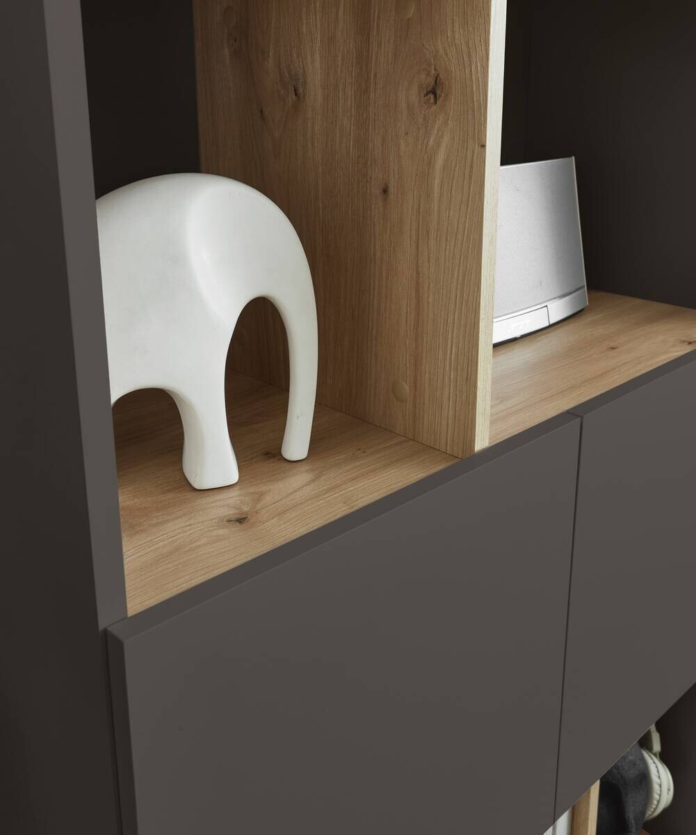 Regal Savanna anthrazit B/H/T: ca. 80x180x35 cm