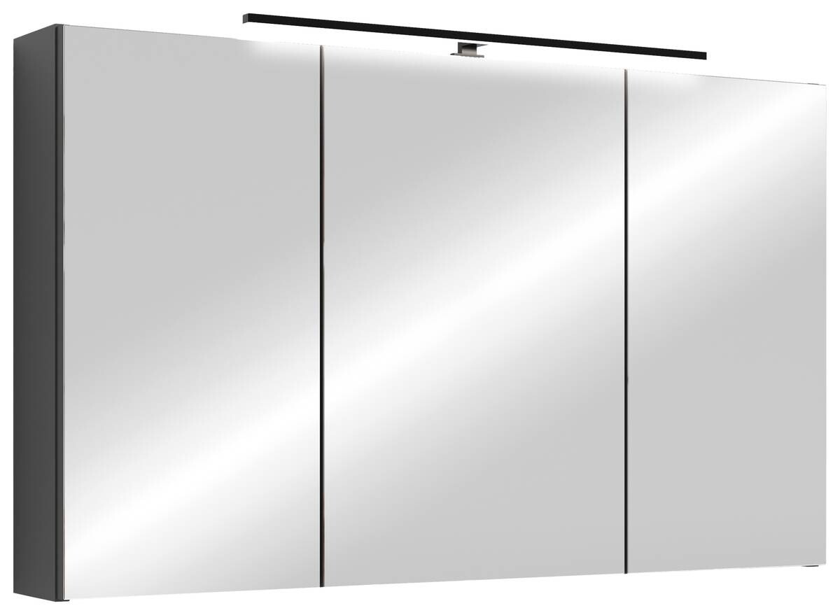 Spiegelschrank SPREE anthrazit B/H/T: ca. 100x60x15 cm