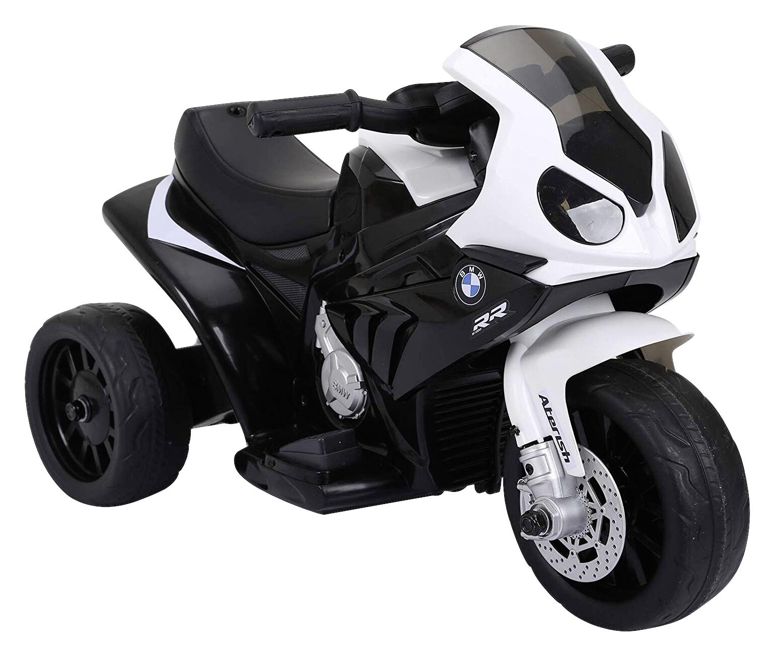 HOMCOM Kinder-Mororrad BMW BMW S1000RR weiß B/H/L: ca. 37x44x66 cm