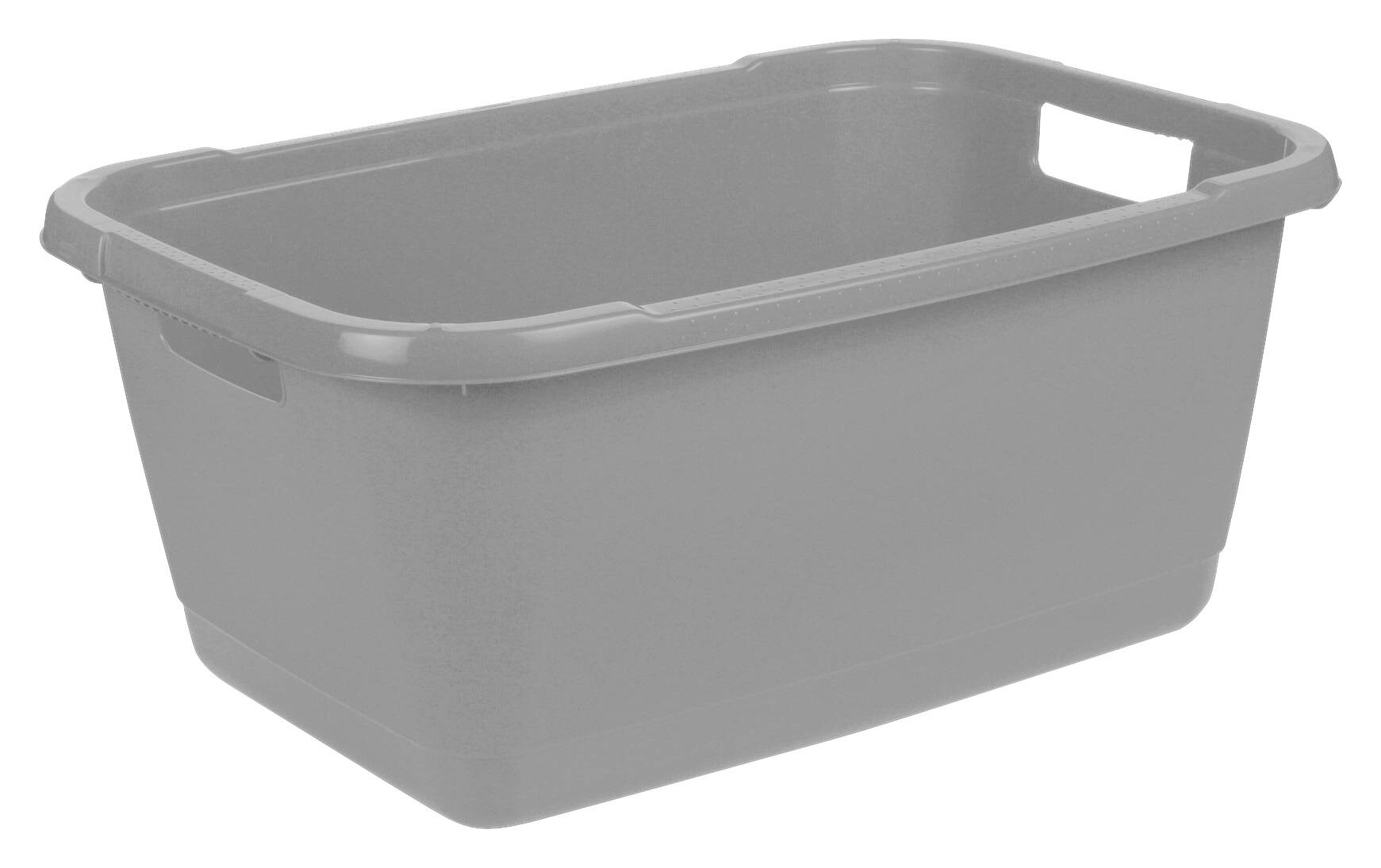 keeeper Wäschewanne grau B/H/L: ca. 44x28x65 cm