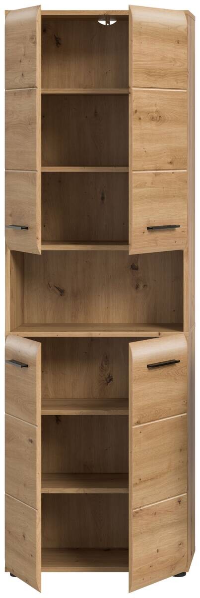 Hochschrank Ice Artisan Oak Nachbildung B/H/T: ca. 60x185x30 cm