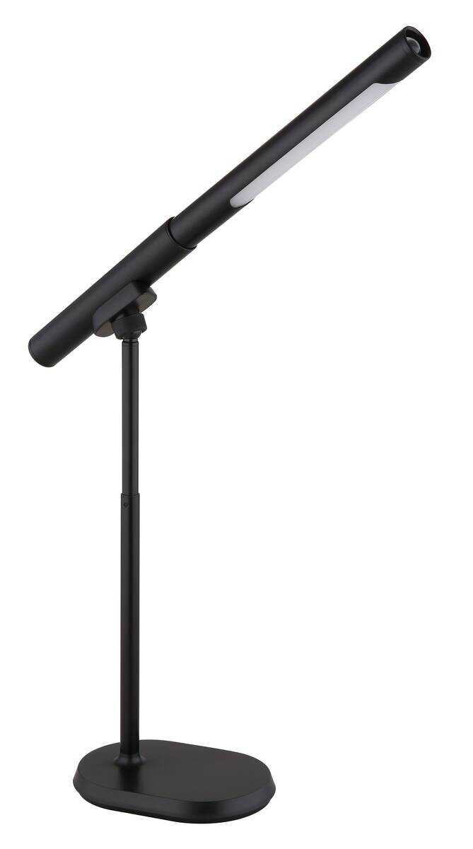 GLOBO LED-Tischleuchte Opal mattschwarz Metall Kunststoff B/H/T: ca. 40,4x44,5x10,9 cm 1 Brennstellen