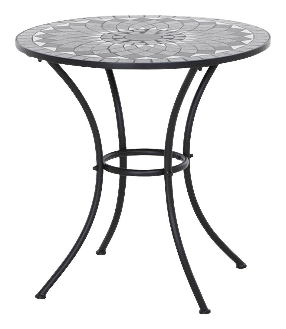 Gardamo Gartentisch COMO schwarz Stahl