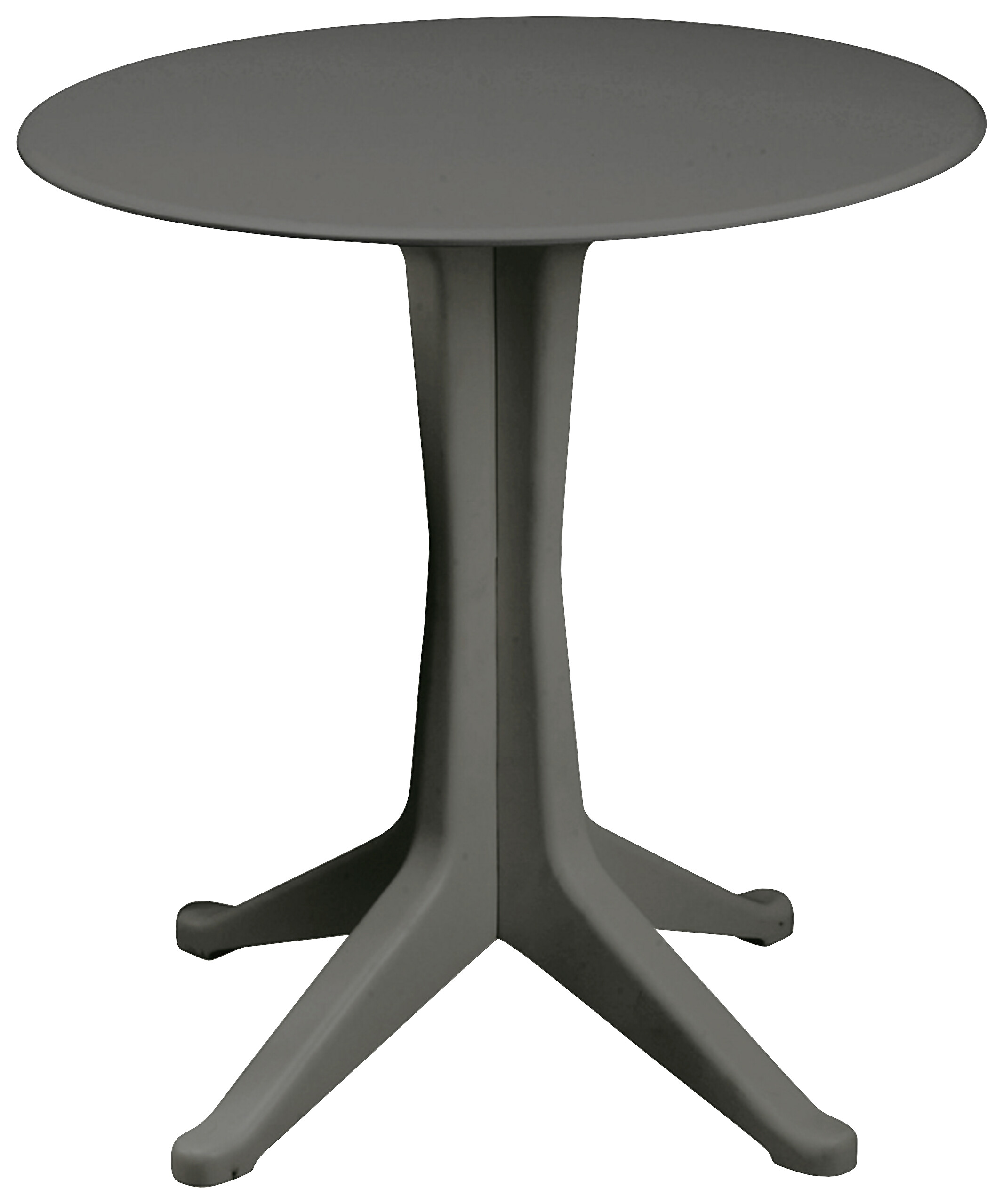 ProGarden Kunststofftisch Levante anthrazit Polypropylen H/D: ca. 72x70 cm