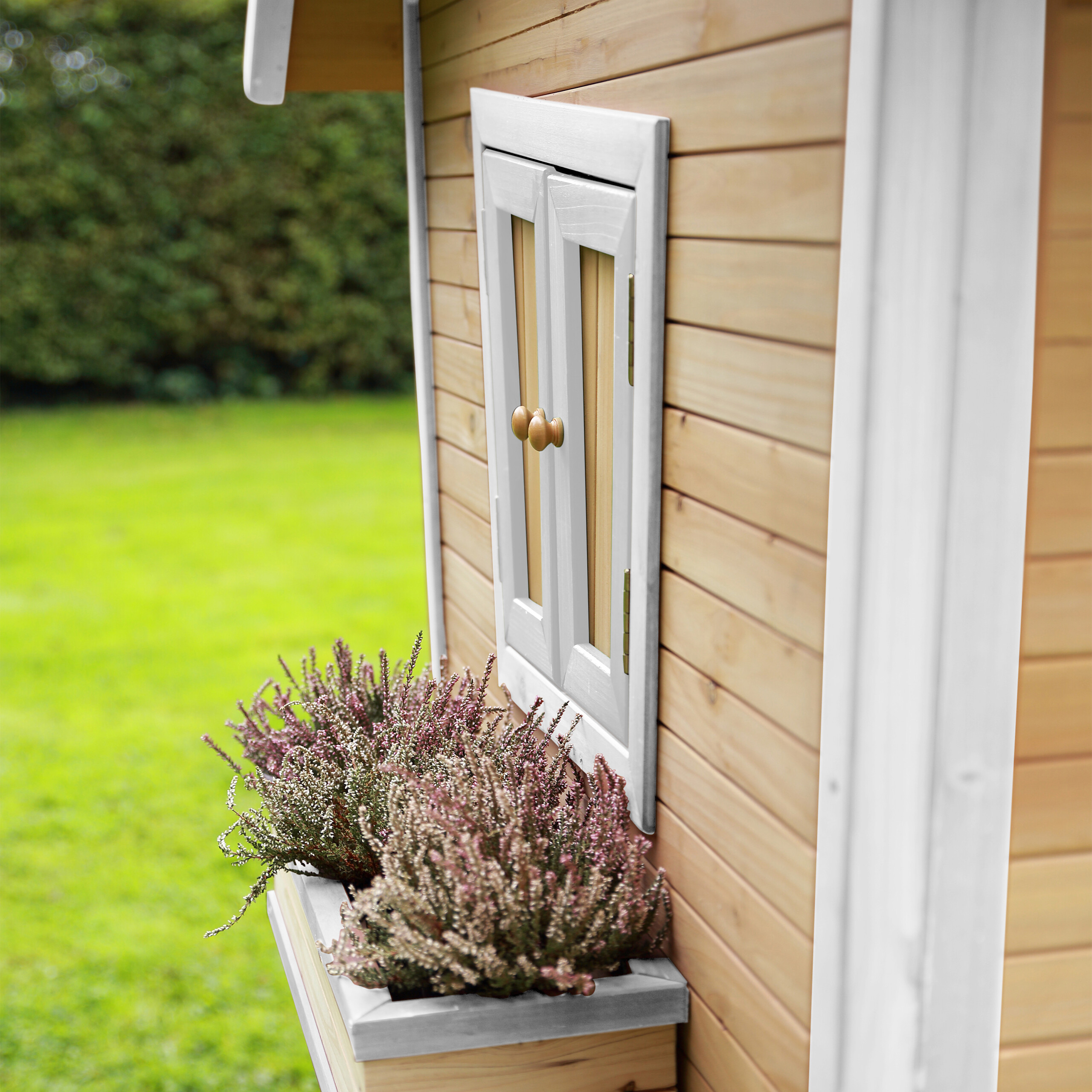 AXI Spielhaus Alice braun B/H/L: ca. 144x146x157 cm