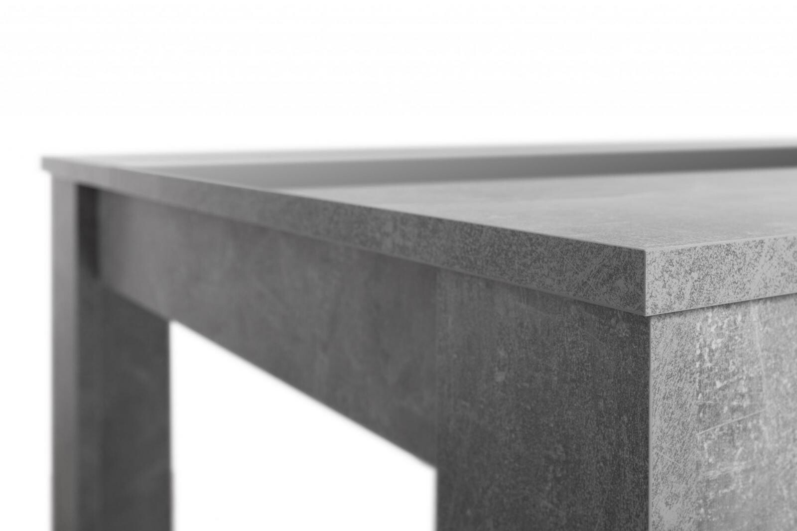 Esstisch Niklas Beton Optik B/H/T: ca. 138x74x80 cm