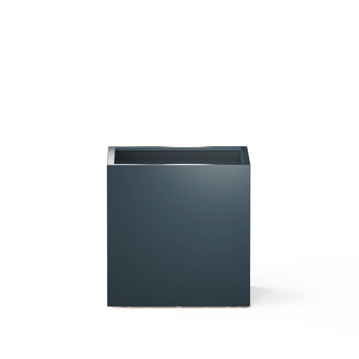 Herstera Garden Pflanzkübel Cube anthrazit Metall B/H/L: ca. 80x80x80 cm