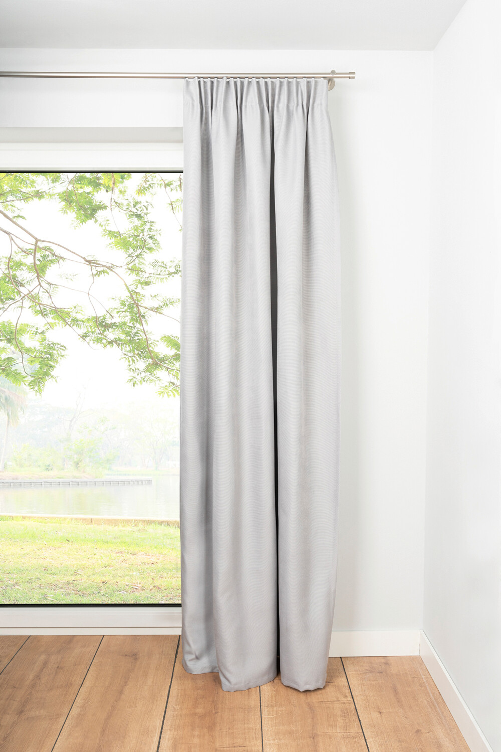 Kombivorhang 2er Pack Dim sand B/L: ca. 135x300 cm