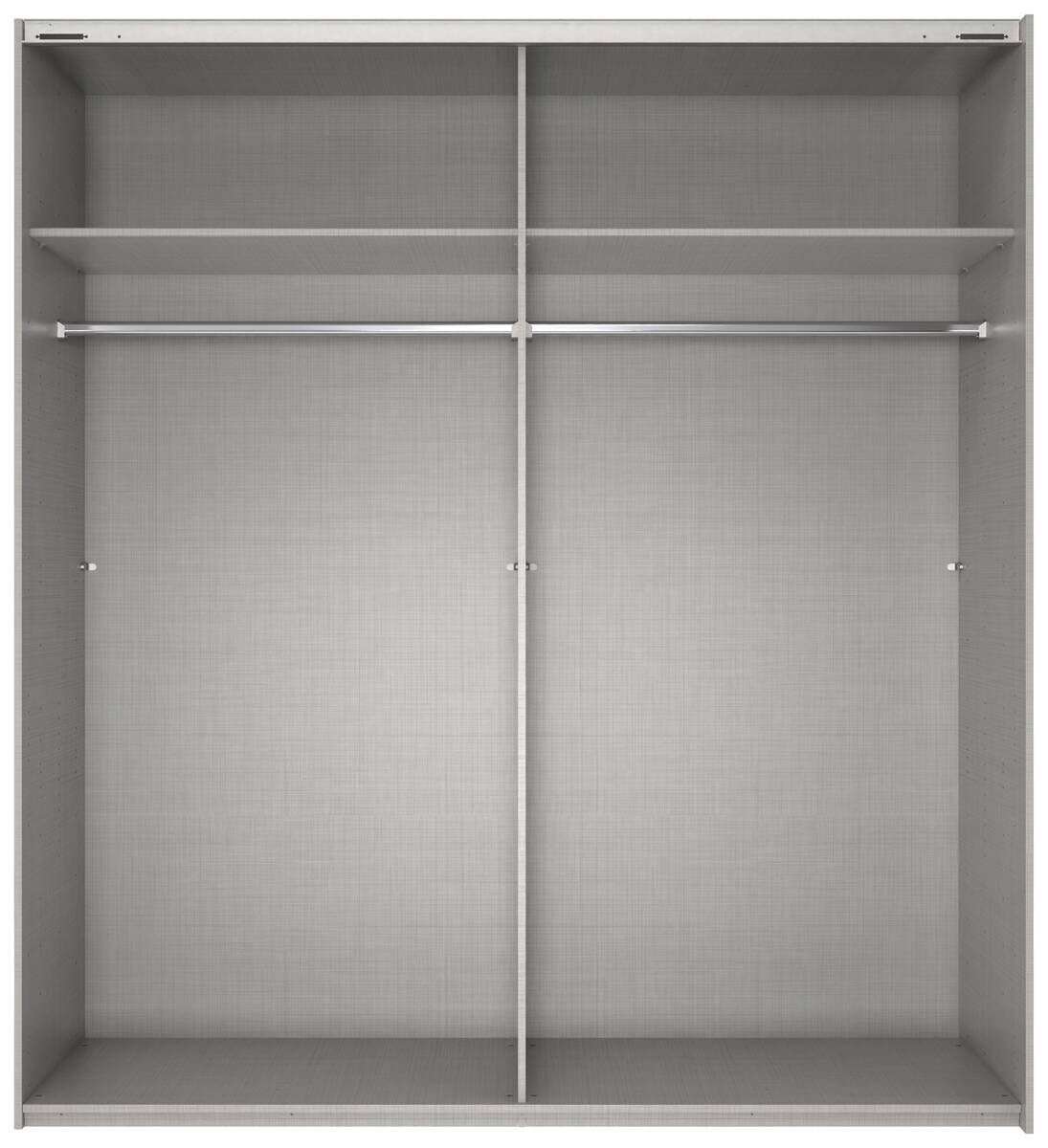 Schwebetürenschrank Andorra Graphit B/H/T: ca. 200x216x65 cm