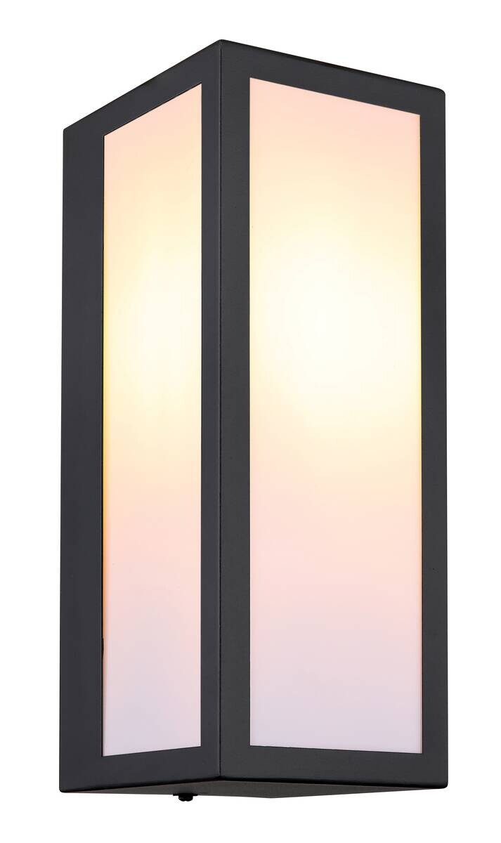 Außenleuchte schwarz B/H/L: ca. 14x35x16 cm