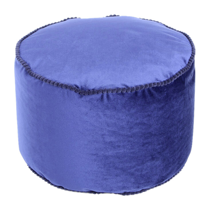 360 Living Hocker Taj Mahal 100 blau H/D: ca. 32x47 cm 360 Living Hocker Taj Mahal 100 blau H/D: ca. 32x47 cm