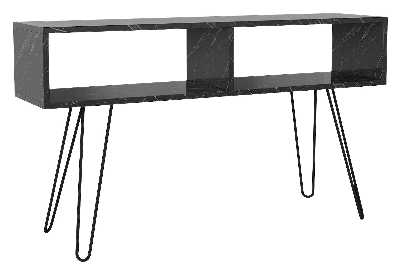 TV-Lowboard Alya Marmoroptik B/H/T: ca. 120x68,5x29,5 cm