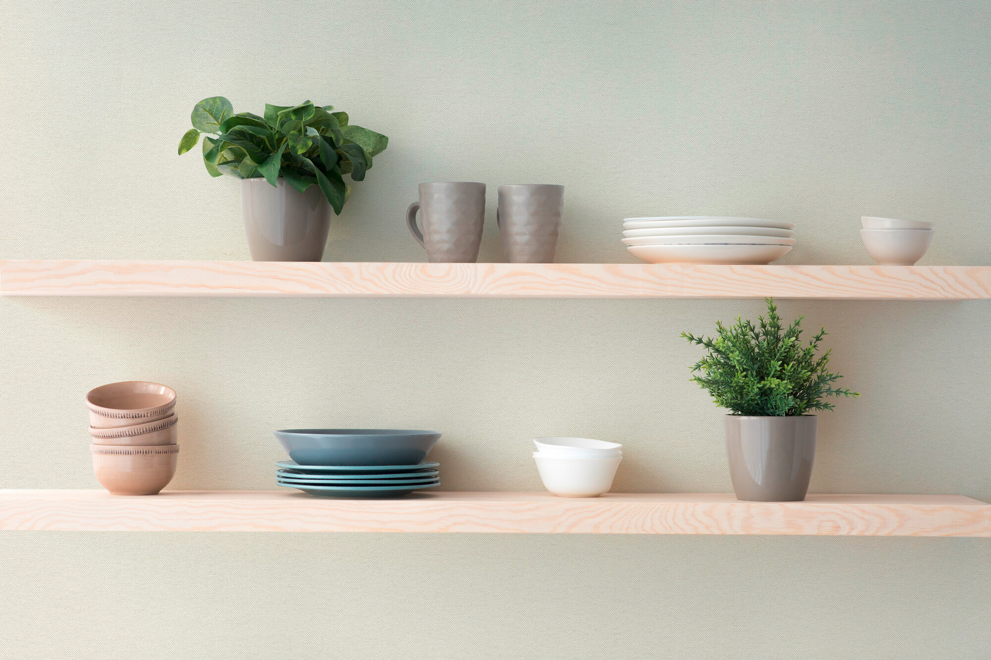 A.S.Creation Vliestapete creme weiß beige B/H/D: ca. 53x1005x9,3 cm