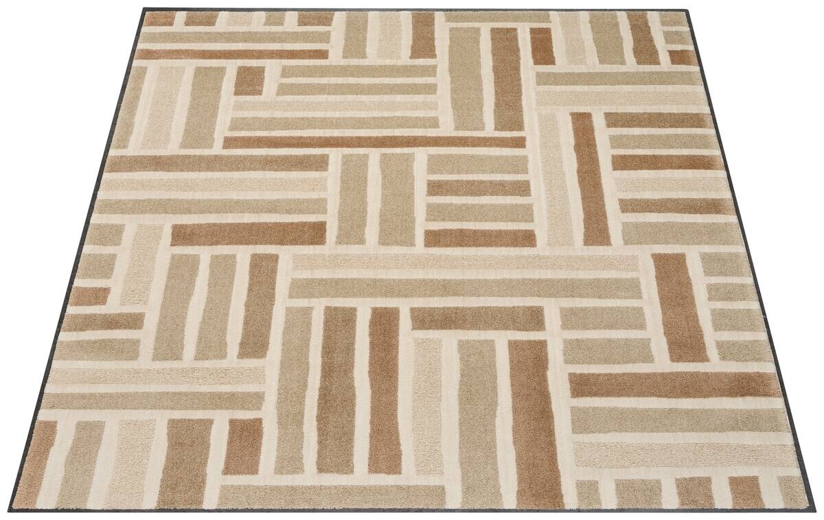 Webteppich Amore braun B/L: ca. 80x150 cm