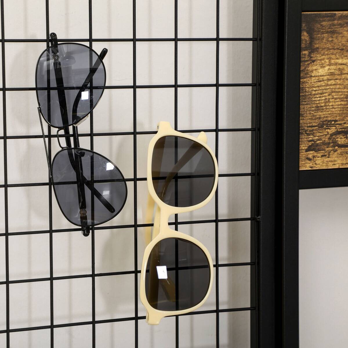 HOMCOM Garderobe braun Spanplatte B/H/L: ca. 40x100x185 cm