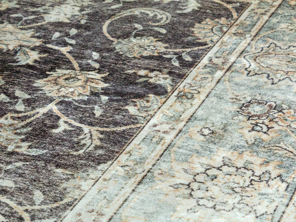 Teppich Silk grau B/L: ca. 200x290 cm