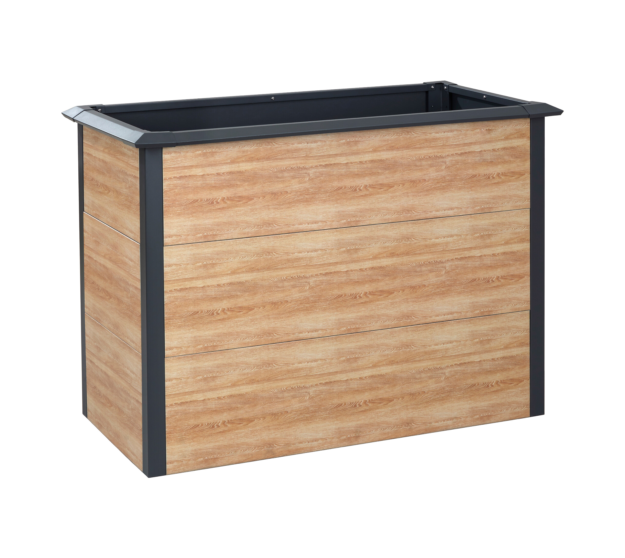 Westmann Hochbeet Primus Holzoptik Stahl B/H/L: ca. 100x113x50 cm