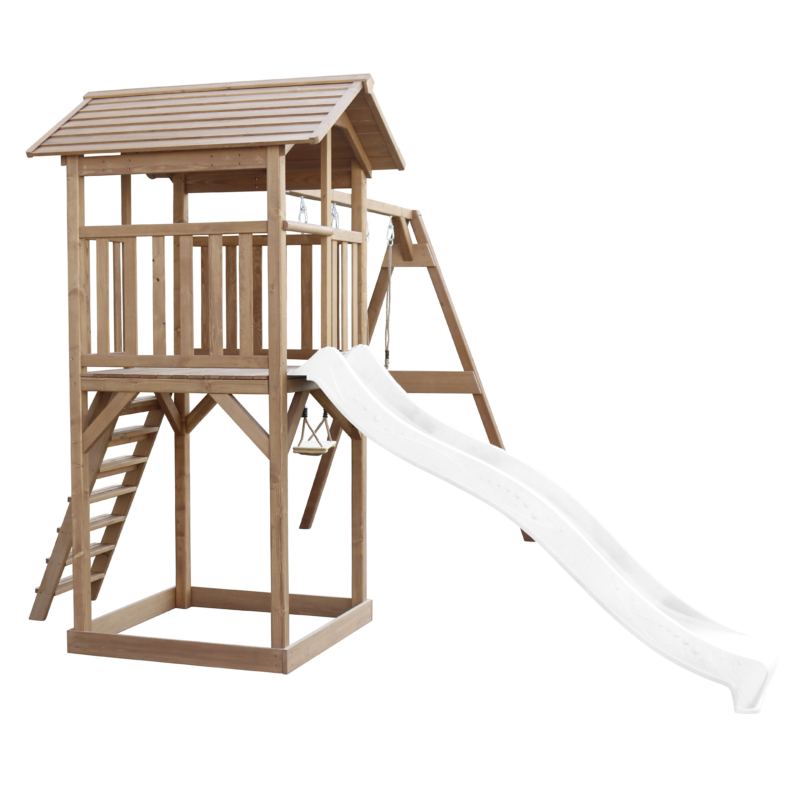AXI Spielturm Beach Tower braun B/H/L: ca. 357x242x349 cm