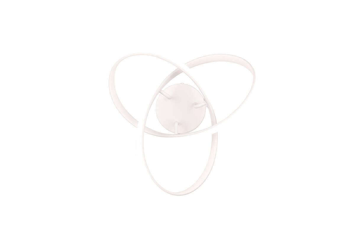 Reality Deckenleuchte Meo weiß Metall H/D: ca. 40x15 cm