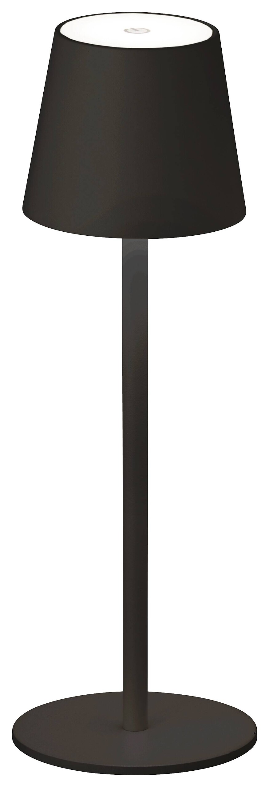 easy! by FHL Tischleuchte 850210 Tropea schwarz Metall H/D: ca. 38x12 cm 1 Brennstellen