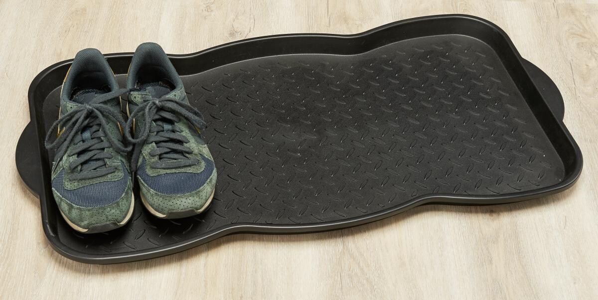 Abtropfschale schwarz B/L: ca. 38x75 cm