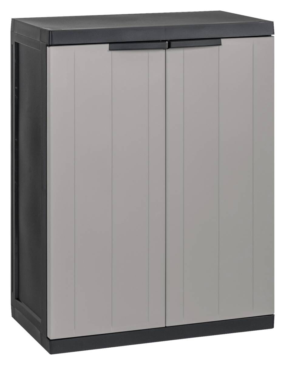 Toomax Kunststoffschrank grau B/H/T: ca. 65x85x37 cm