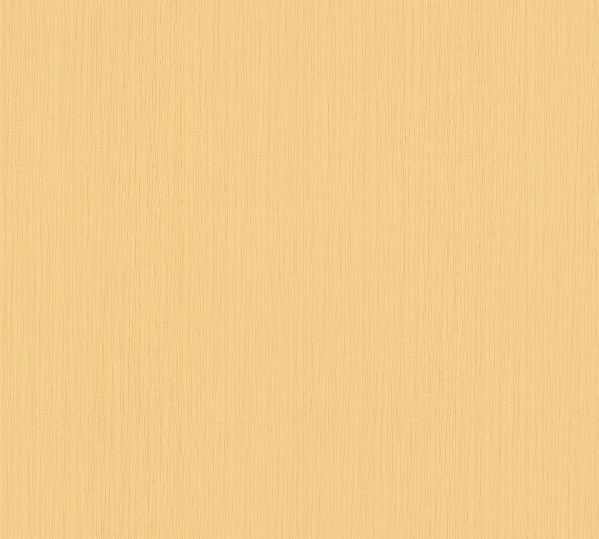 A.S.Creation Vliestapete Attractive Uni gelb B/L: ca. 53x1005 cm