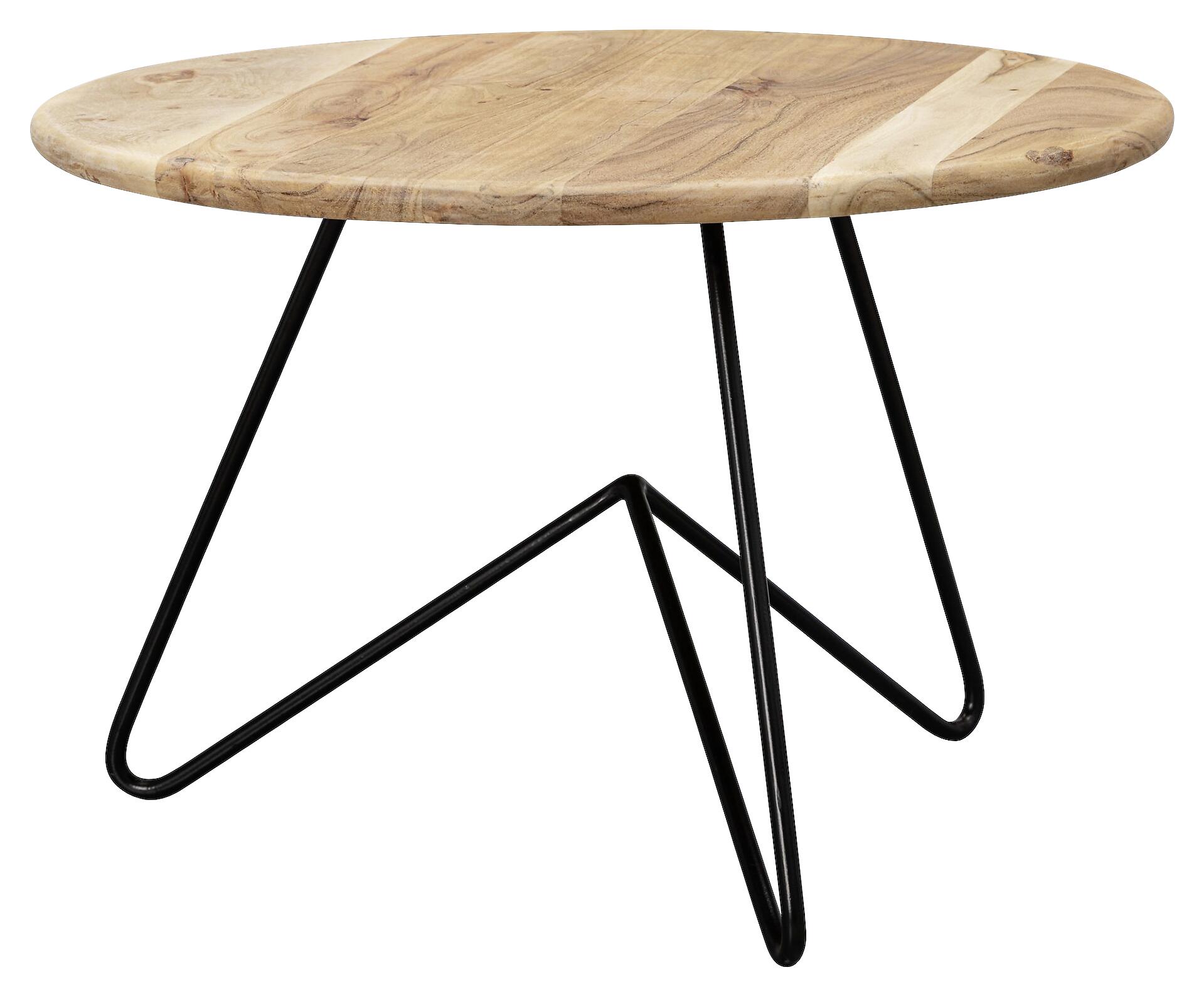 Wohnling Couchtisch braun B/H/T: ca. 60x39x60 cm