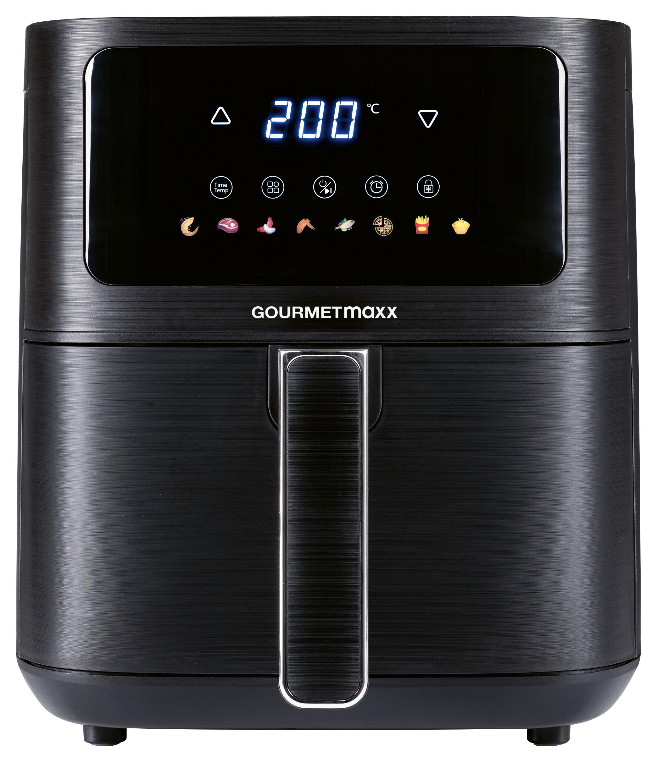 GOURMETmaxx Heißluftfritteuse 16394 schwarz Kunststoff B/H/L: ca. 26x29,5x36 cm ca. 4,5 l