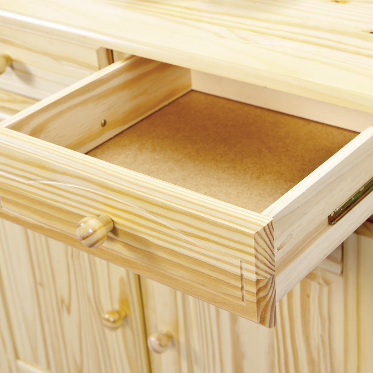 Buffet Toscana natur lackiert Kiefer B/H/T: ca. 130x198x43 cm