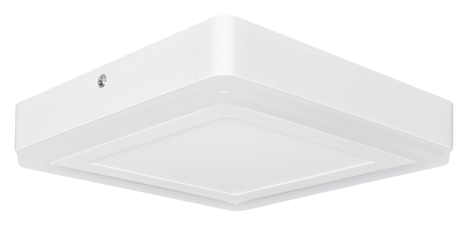 LEDVANCE LED-Wand-/Deckenleuchte 260535 weiß Aluminium Kunststoff B/H/L: ca. 19,8x3,8x19,8 cm