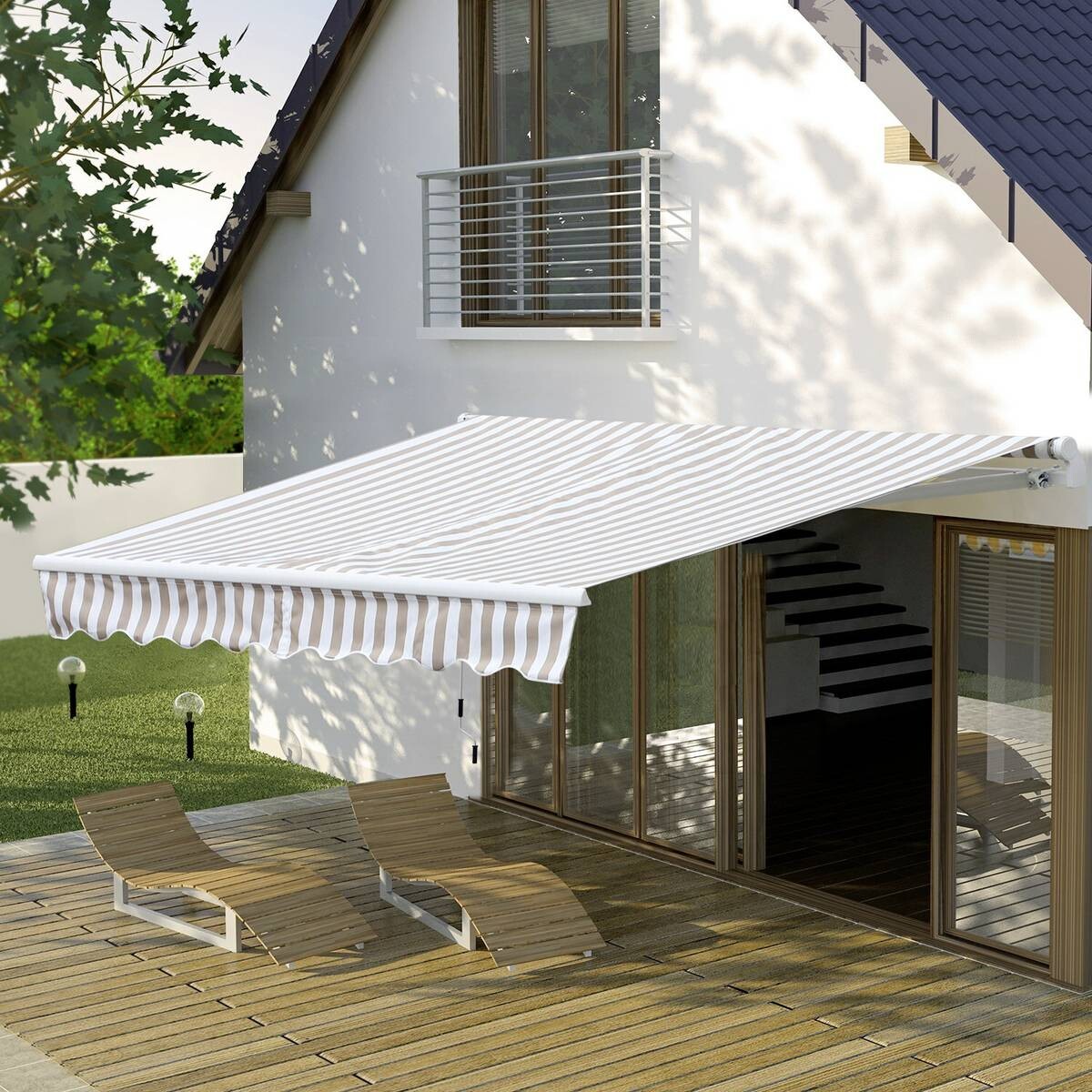 Outsunny Markise beige