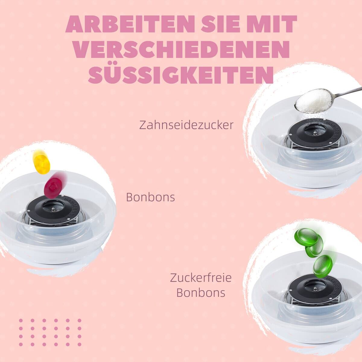 HOMCOM Küchengerät weiß Edelstahl Polypropylen B/H/L: ca. 26x27x18 cm