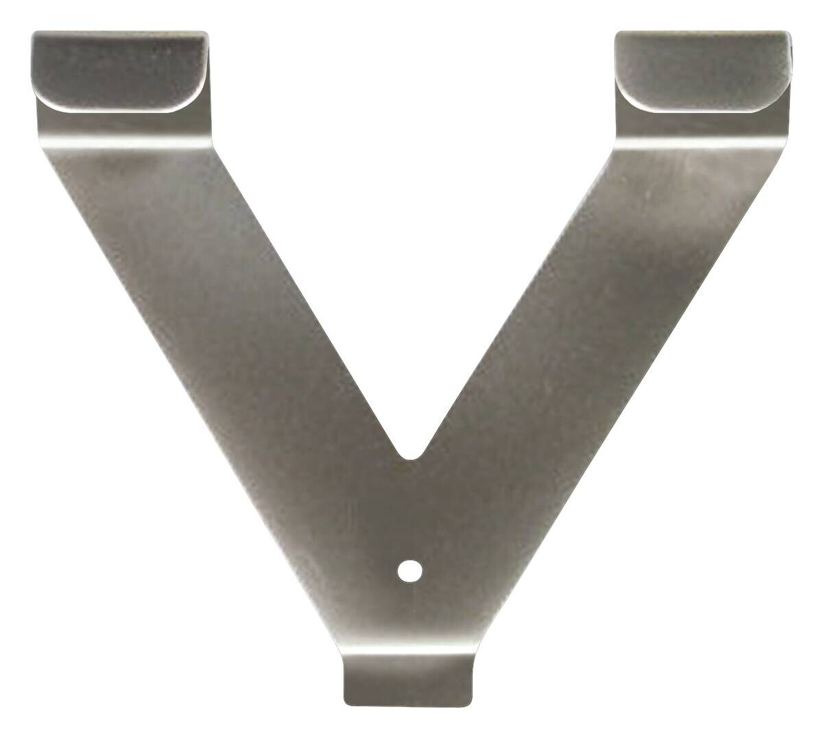 POCOline V-Haken silber 2 Packstücke