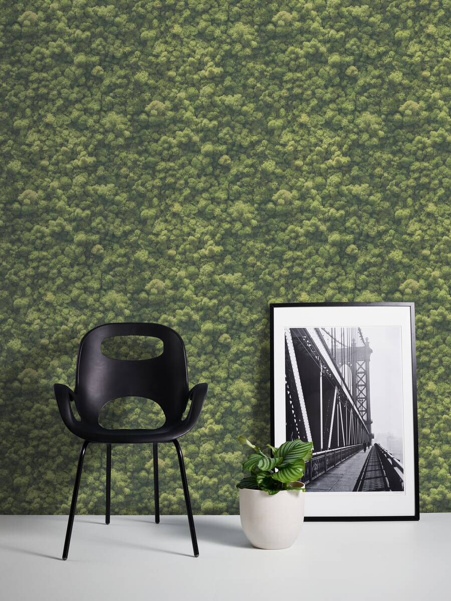 A.S.Creation Vliestapete grün B/H/D: ca. 53x1005x8 cm