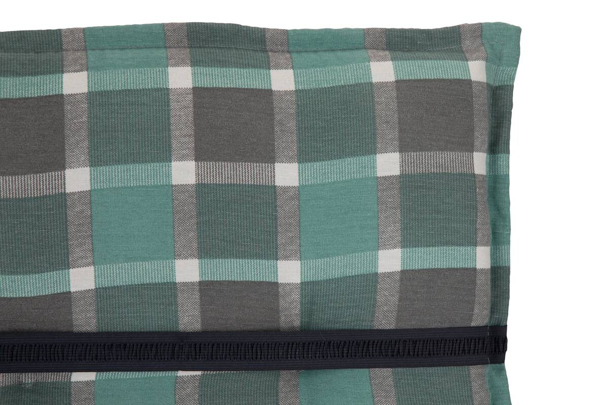 Beo Saumauflage für Hochlehner Büsum türkis Polyester-Mischgewebe B/H/L: ca. 50x12x118 cm 2er Set