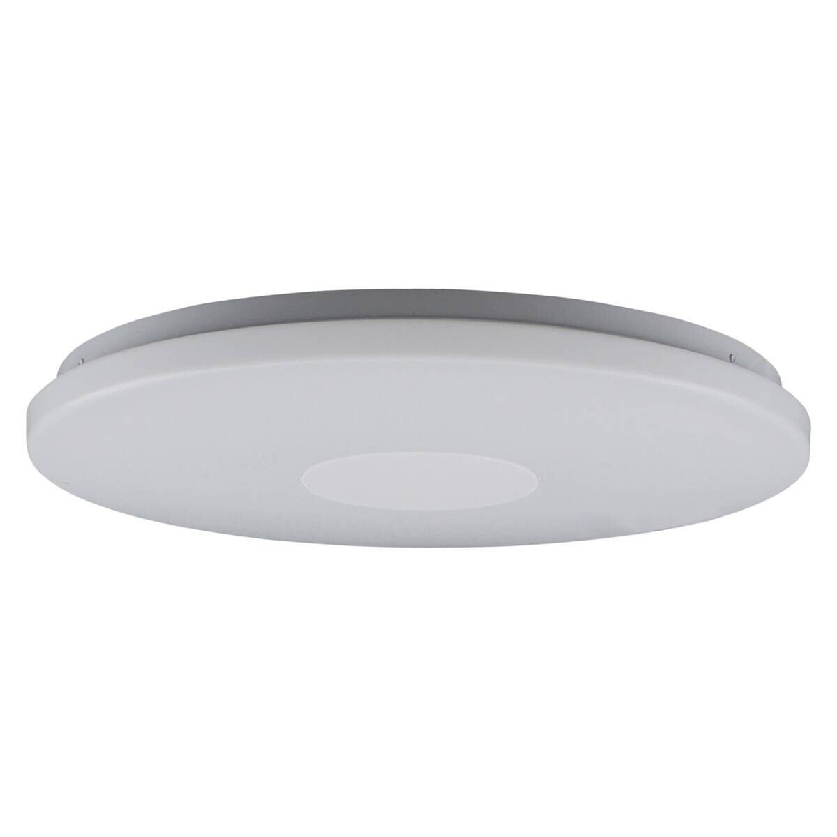 Näve Leuchten LED-Deckenleuchte weiß Kunststoff Metall B/H/T/D: ca. 60x6x60x60 cm