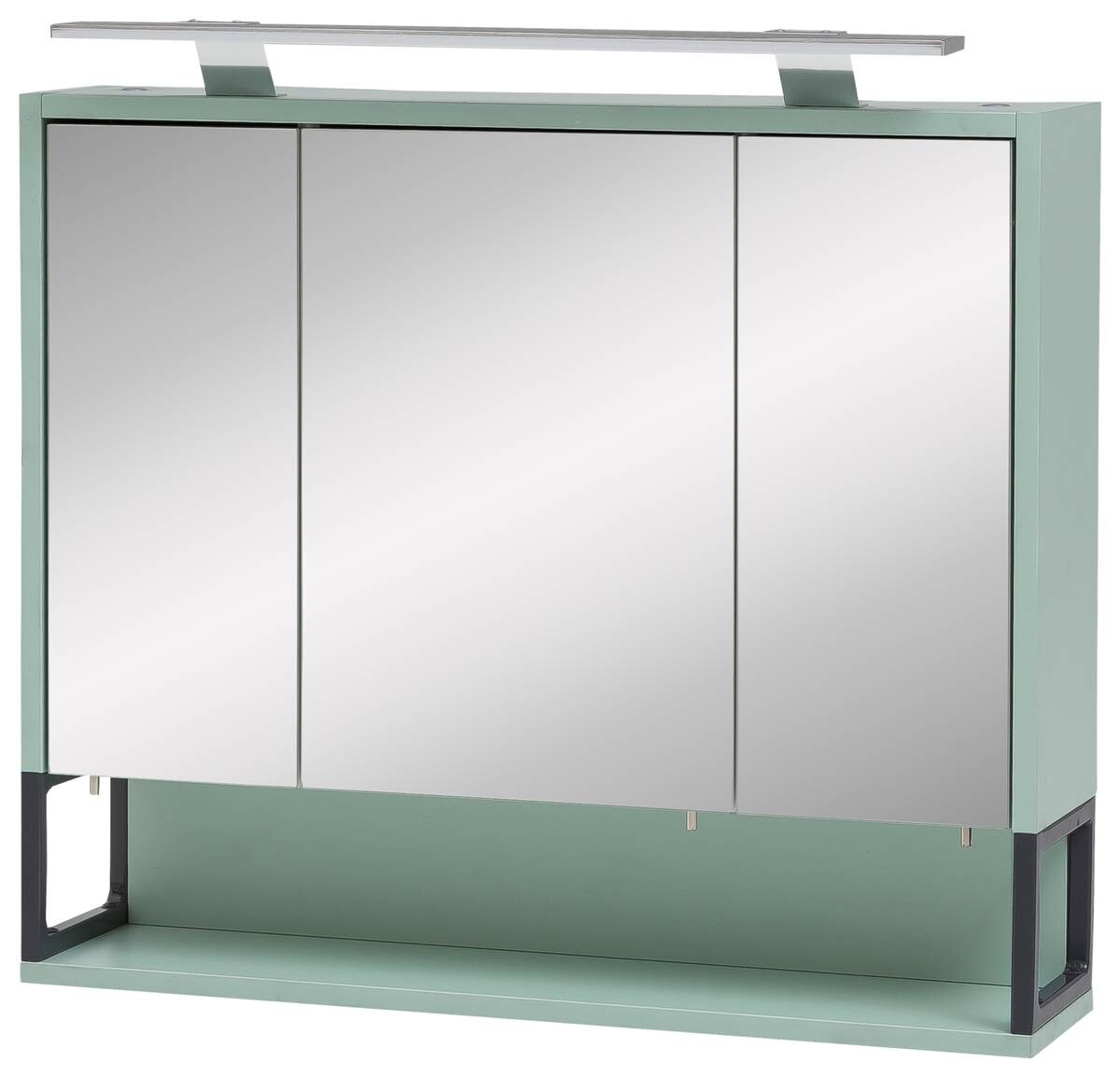 Spiegelschrank Limone mint B/H/T: ca. 70x66,1x16 cm