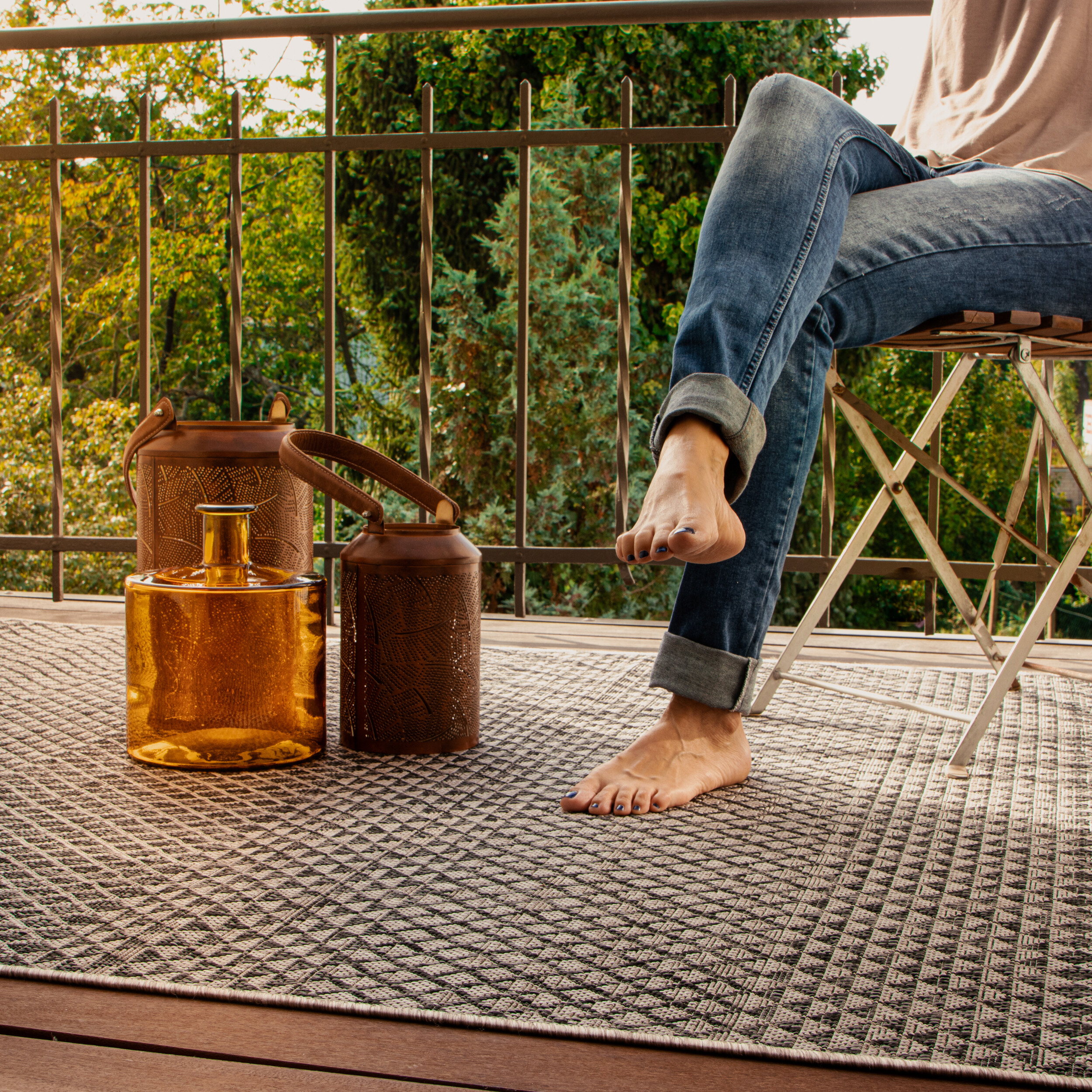 Obsession Teppich My Nordic grau B/L: ca. 80x150 cm